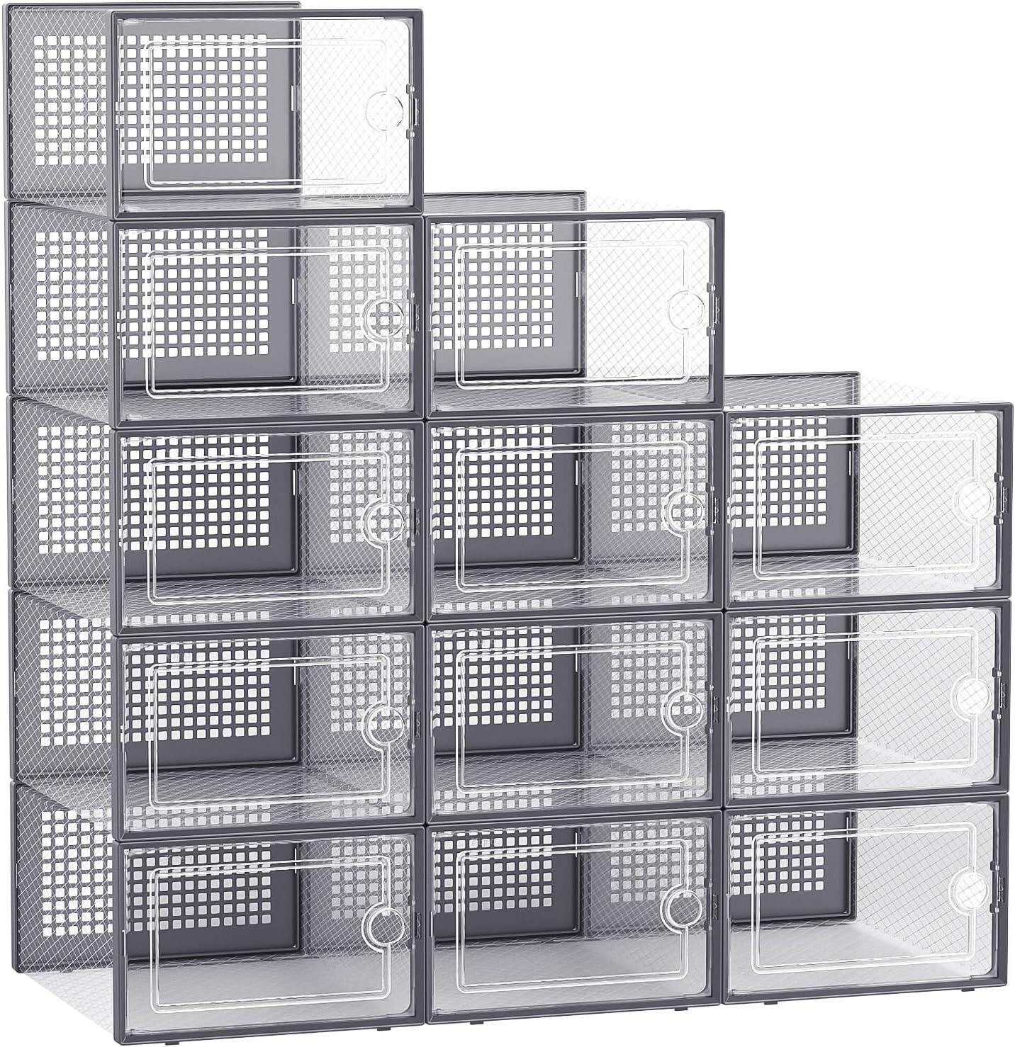 Large Shoe Organizers Storage Boxes
