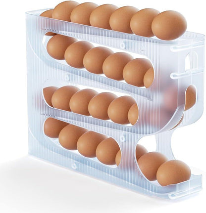 Automatic Rolling Egg Dispenser for Refrigerator