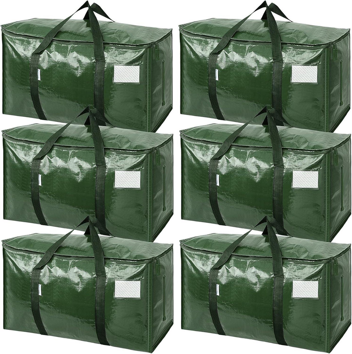 Extra Large Moving Bags Heavy Duty with Zippers & Carrying Handles
